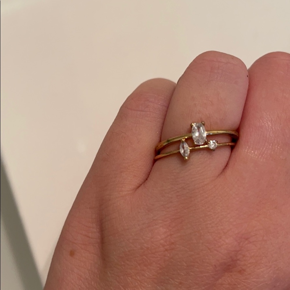 Ettika Stackable Crystal Ring - image 3